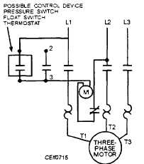 Two-wire control circuit