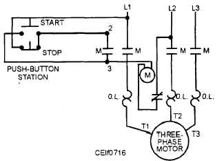 Three-wire control circuit