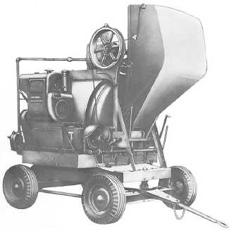Model 16-S concrete mixer