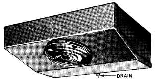 Compact blower evaporator