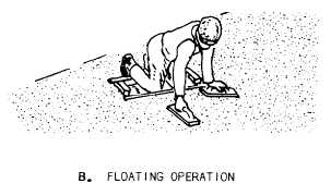 Wood floats and floating operations