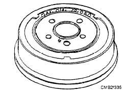 Example of specification cast into a brake drum